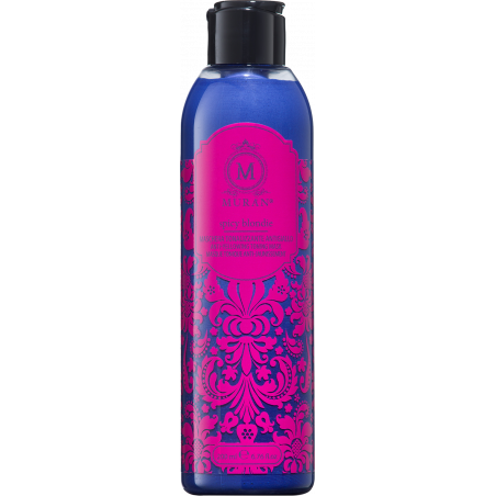 Маска для нейтралізації жовтизни MURAN Spicy Blondie Mask 200ml — з аргановою олією, алое вера, гідролізованим кератином
