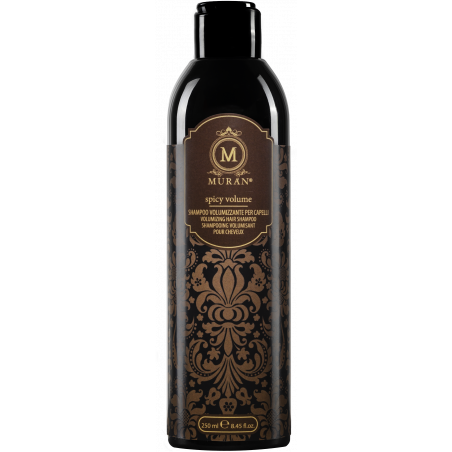 Шампунь для об'єму волосся MURAN Spicy Volume Shampoo 250ml — зміцнення, підвищення пружності, екстракт куркуми та імбиру