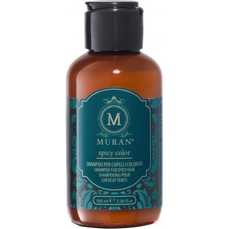 Шампунь для фарбованого волосся MURAN Spicy Color mini 100ml — делікатне очищення, зволоження, захист кольору