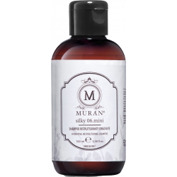 Шампунь зволожуючий реструктуруючий для волосся MURAN Silky 06 mini з амінокислотами шовку та олією манго 100 мл