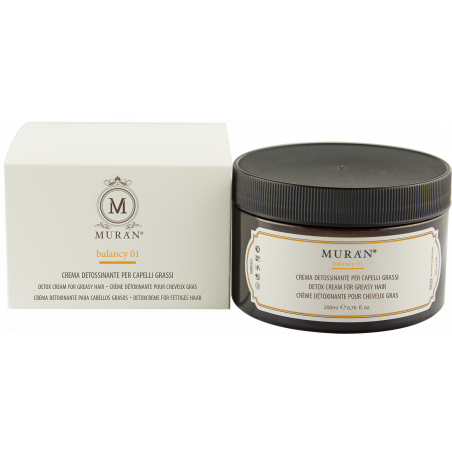MURAN Balancy 01 Detox Cream — Детоксикуюча маска-крем для жирної шкіри голови