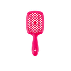 Щітка для волосся JANEKE SUPERBRUSH рожева — делікатний масаж голови, легке розплутування, не електризує, для всіх типів