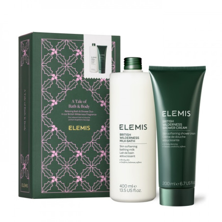 Набір для ванни та душу Elemis A Tale Of Bath Body British Wilderness — з ароматом дерева, пачулі — упаковка