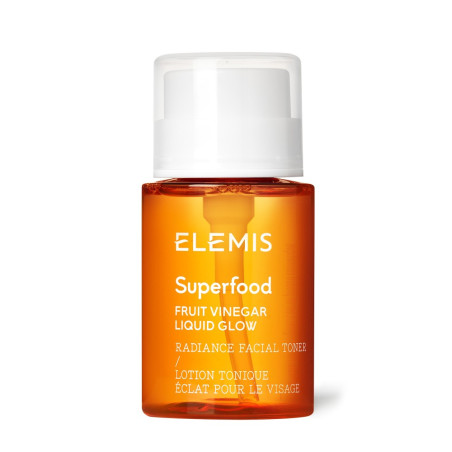 ELEMIS Superfood Fruit Vineger Liquid Glow 145ml — освітлення та сяйво, фруктові AHA-кислоти, пребіотики, для всіх типів шкіри