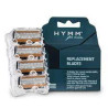 Змінні леза для гоління HYMM Replacement Blades 4 шт — система з 5 лез, з алое вера та вітаміном E — вигляд товару