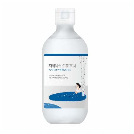 Зволожувальний тонер Round Lab Birch Juice Moisturizing Toner 300ml — з березовим соком, пантенолом, вітаміном С та ГК, для