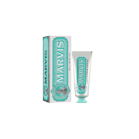 Зубна паста Marvis Anise Mint 25ml — анісова свіжість, фтор для емалі, кремоподібна текстура — упаковка