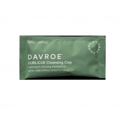 Шампунь для хвилястого волосся Davroe Curlicue Cleansing Clay з глиною, екстрактом сливи, кіноа, мініформат 15ml