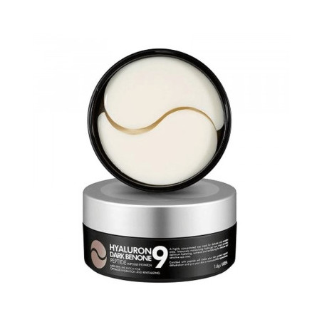 Патчі Medi-Peel Hyaluron Dark Benone 9 Peptide 60шт — освітлення темних кіл, гідрогель, пептидний комплекс — вигляд товару