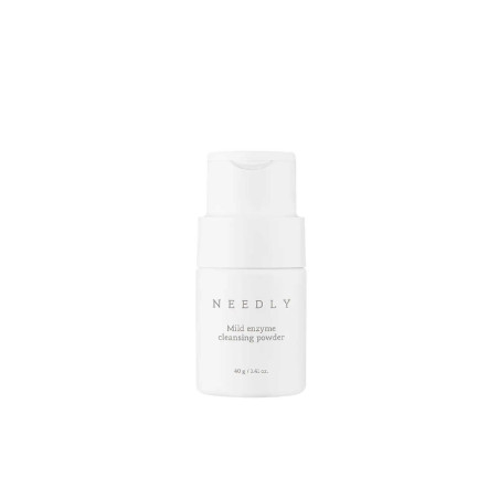 Делікатна ензимна пудра для вмивання Needly Mild Enzyme Cleansing Powder 40g — з BHA та AHA кислотами, скваланом та алантоїном,