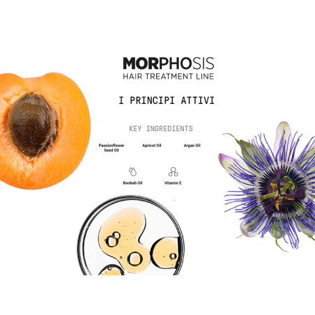 Інтенсивно зволожувальна сироватка для тьмяного волосся Framesi Morphosis Sublimis Oil Serum 15ml — з гіалуроновою кислотою,