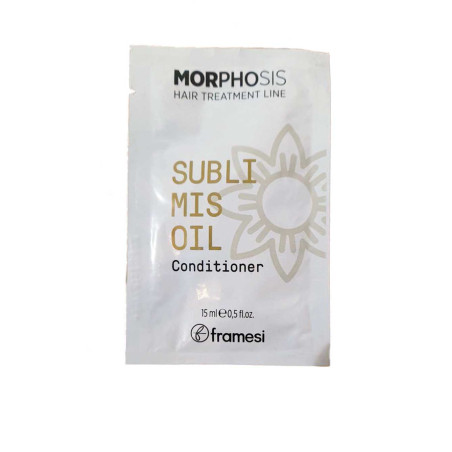 Кондиціонер Framesi Morphosis Sublimis Oil 15ml — живлення, шовковистість, масла аргани та пасифлори — вигляд товару