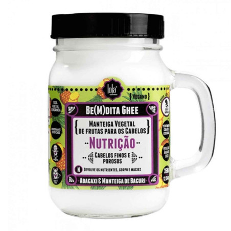 Маска Lola BeMDita Ghee 100g — розгладження, гладкість, відновлення пористого волосся, екстракт ананасу — упаковка