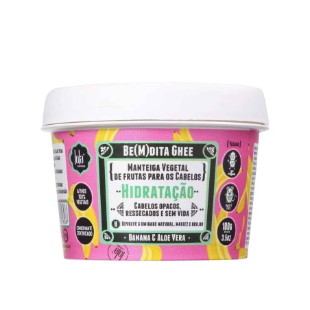 Маска Lola BeMdita Ghee Hidratacao 100g — запобігання сплутуванню, полегшення розчісування, для всіх типів волосся — вигляд