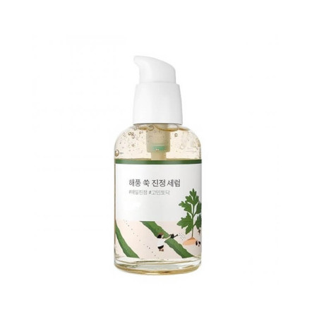Сироватка Round Lab Mugwort Calming Serum 50ml — заспокійлива концентрована сироватка з морським полином, кислотами для