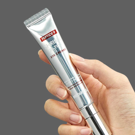 Medi-Peel Peptide9 Volume LifTox Eye Cream 20ml — розгладжування зморшок, підтянута шкіра, металевий аплікатор, зняття набряків