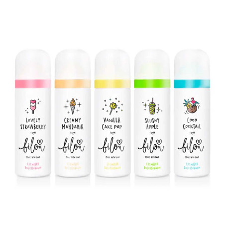 Подарунковий набір Bilou Rainbow Set (5*50ml) — без парабенів та силіконів, бархатистість шкіри, дорожній розмір — вигляд товару