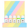 Подарунковий набір Bilou Rainbow Set (5*50ml) — кольорова піна, м'яке зволоження, довготривалий аромат — текстура