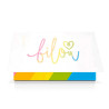 Подарунковий набір Bilou Rainbow Set (5*50ml) — Lovely Strawberry, Creamy Mandarin, Vanilla Cake Pop, Slushy Apple, Coco