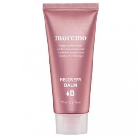 Протеїновий термозахисний бальзам Moremo Recovery Balm 20ml — шовок, колаген, кератин, олії камелії, хурми — вигляд товару