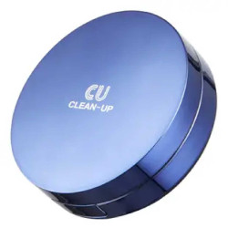 Кушон CU SKIN Clean-Up Skinfit SPF 50+ PA+++ 15г+15г — ефект glass-skin, захист від УФ, зволоження — упаковка