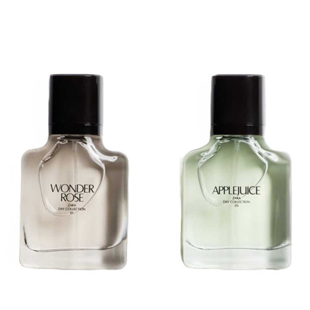 ZARA Wonder Rose dry collection 01 30ml + Applejuice dry collection 05 30ml — фруктово-квітковий аромат, персиковий коктейль,