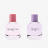ZARA Gardenia 90ml + Wonder Rose 90ml — квітково-фруктовий аромат з нотами малини, персика та жасмину, для чарівних та веселих