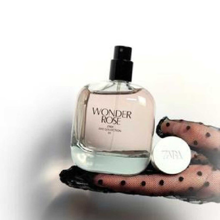 ZARA Wonder Rose summer collection 01 90ml + Wonder Rose dry collection 01 90ml — аромат для чарівних та веселих дівчат, сяюча