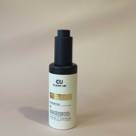 Космецевтична ліфтинг сироватка CU SKIN Clean Up Ex-C Re N Calm Ampoule 30ml — усунення мімічних зморшок, куперозу, сухості та