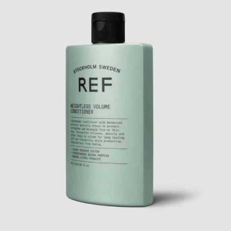 Професійний кондиціонер REF Weightless Volume Conditioner 245ml — для об'єму та зміцнення тонкого волосся, протеїни кіноа,