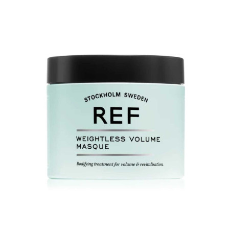 Професійна глибоко зволожуюча веганська маска REF Weightless Volume Masque 250 ml — для блиску, шовковистості та об'єму,