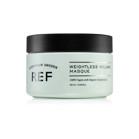 Професійна глибоко зволожуюча веганська маска REF Weightless Volume Masque 250 ml — для блиску, шовковистості та об'єму,
