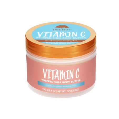Зволожувальний баттер для тіла Tree Hut Vitamin C Whipped Body Butter 240g — вітамін С, AHA, покращення тону та текстури шкіри