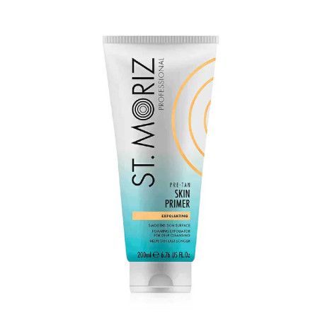 Пілінг для тіла перед автозасмагою St.Moriz Pre-Tan Exfoliating Skin Primer 200ml — відлущування ороговілих клітин,