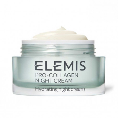 Нічний омолоджувальний крем ELEMIS Pro-Collagen Night Cream 50ml — екстракт ламінарії, червоного коралу, для зміцнення шкіри —