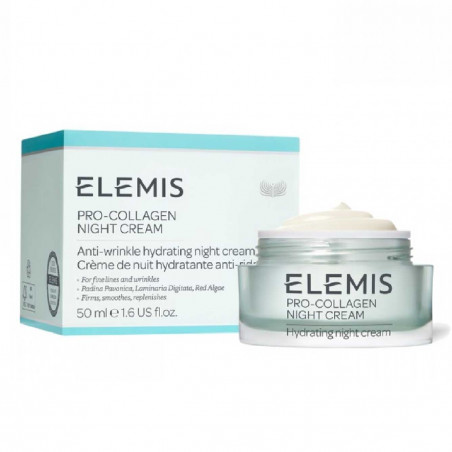 Нічний омолоджувальний крем ELEMIS Pro-Collagen Night Cream 50ml — олії кунжуту та авокадо, регулює клітинне дихання, для