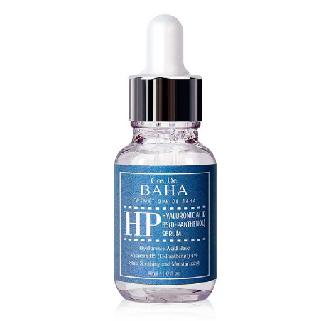 Зволожувальна сироватка Cos De Baha Hyaluronic Acid + Vitamin B5 Serum 30ml — гіалуронова кислота, пантенол 4%, ніацинамід,