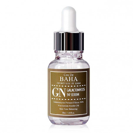 Сироватка Cos de Baha GN Galactomyces 94 Serum 30ml — з галактомісісом, ніацинамідом, для сяйва шкіри — вигляд товару