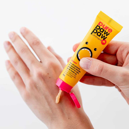 Універсальний відновлюючий бальзам для губ Pure Paw Paw Ointment Grape 25 g — зцілює ранки, опіки, догляд за кутикулою, ліктями