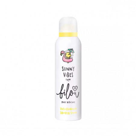 Пінка для душу Bilou Sunny Vibes Shower Foam 200 ml — делікатне очищення, інтенсивне зволоження, не стягує шкіру, освіжаючий