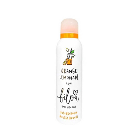 Пінка для душу Bilou Orange Lemonade Shower Foam 200 ml — делікатне очищення, інтенсивне зволоження, аромат апельсинового
