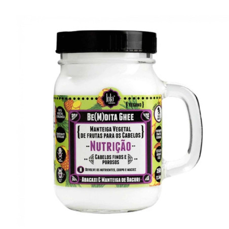 Живильна маска для волосся Lola Cosmetics BeMDita Ghee Mask Nutricao Abacaxi e Manteiga 450g — відновлення ліпідів,