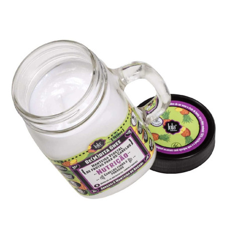 Живильна маска для волосся Lola Cosmetics BeMDita Ghee Mask Nutricao Abacaxi e Manteiga 450g — відновлення ліпідів,
