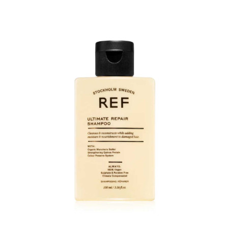 Професійний глибоко відновлювальний веганський шампунь REF Ultimate Repair Shampoo 285ml — на основі органічних олій, для