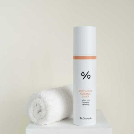 Себорегулюючий тонер Dr.Ceuracle 5α Control Clearing Toner 120ml — контроль вироблення себуму, зняття почервоніння, звуження