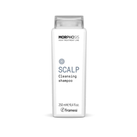 Глибокоочищувальний шампунь Framesi Morphosis Scalp Cleansing 250ml — екстракт арніки, лаванди, розмарину, олія м'яти — упаковка