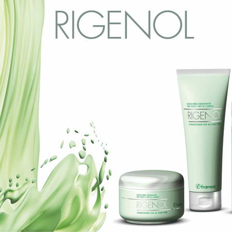 Зволожувальний крем-кондиціонер Framesi Rigenol Conditioner 250ml — запобігання ламкості, відновлення пасма, кислий pH — вигляд