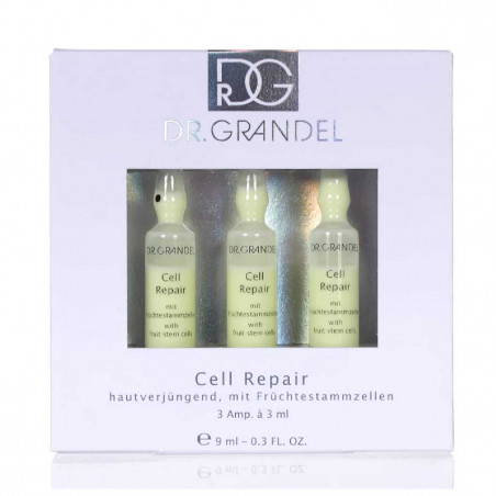 Ампула для омолодження Dr. Grandel Cell Repair Ampoules 3ml — стимулює відновлення клітин, захищає від фотостаріння, сквалан —