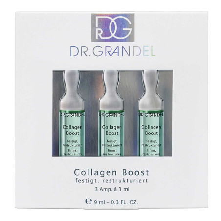 Ампула для ліфтингу Dr. Grandel Collagen Boost Ampoules 3ml — комплекс квіток граната, аміно-кремнієвий комплекс, розгладження