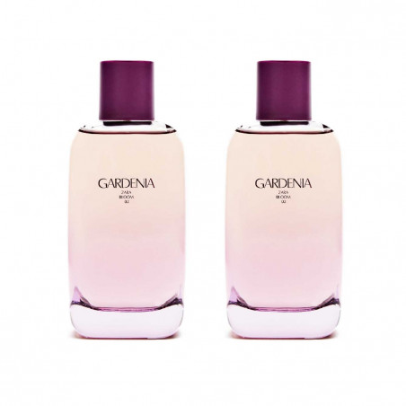 ZARA Gardenia 180ml + Gardenia 180ml — захоплюючий аромат білої квітки, квіткові фруктові ноти, малина та персик — вигляд товару
